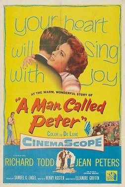 A Man Called Peter (1955) poster